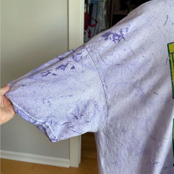 3X Purple Tie Dye Grow Together Tee - Picture 3 of 6